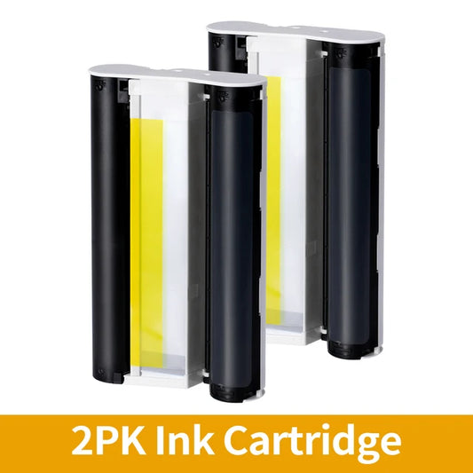 Compatible Canon KP-108IN 3 Color Ink 180 Sublimation Photo Paper 4*6" (100*148mm) for Canon Selphy CP1300 CP1200 CP900 Printer