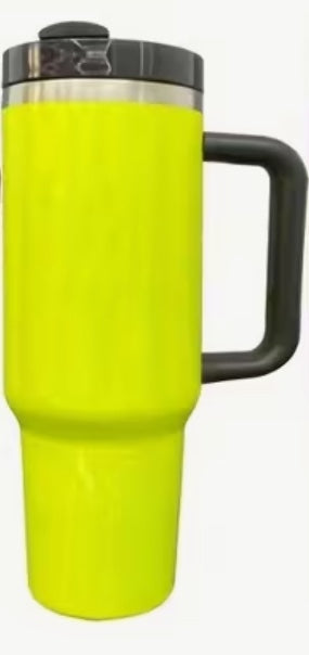 PERSONALIZED 30 OZ NEON COLORED TUMBLER