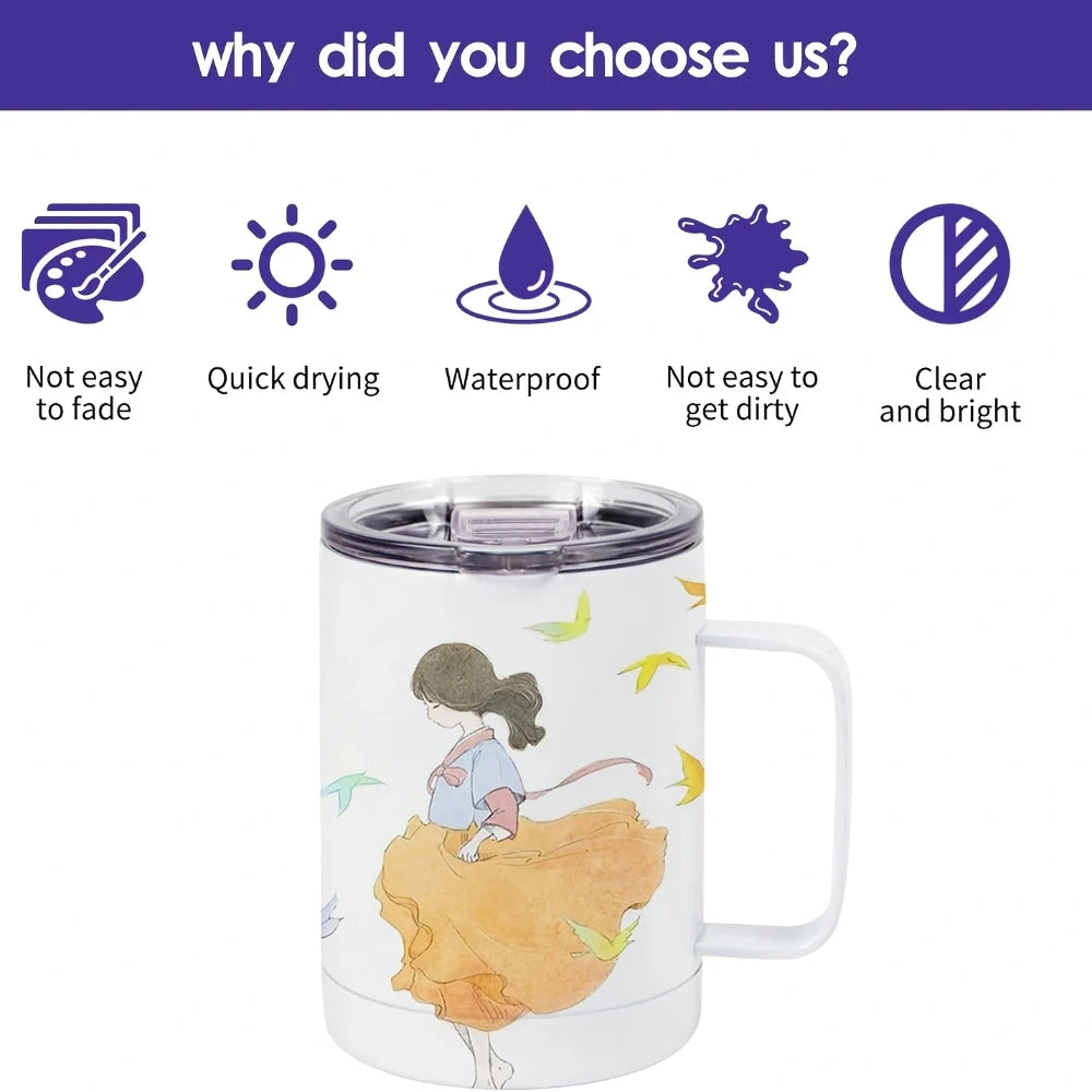 100 Sheets Sublimation Heat Transfer Paper for Inkjet Printer DIY Clothes Bag Mug Cup Ceramics Thermal Transfer Paper