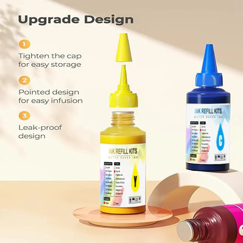 100ML Sublimation Ink For Epson Expression Photo HD XP-15000 XP15000 XP-15010 XP15010 XP-15080 XP15080 Printer