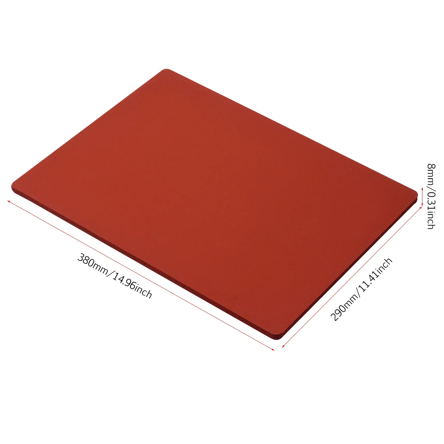 Heat Pressing Mat Silicone Rubber Pad High Temperature Resistant Plate Compatible For Easy Press 2 for Heat Press Machine