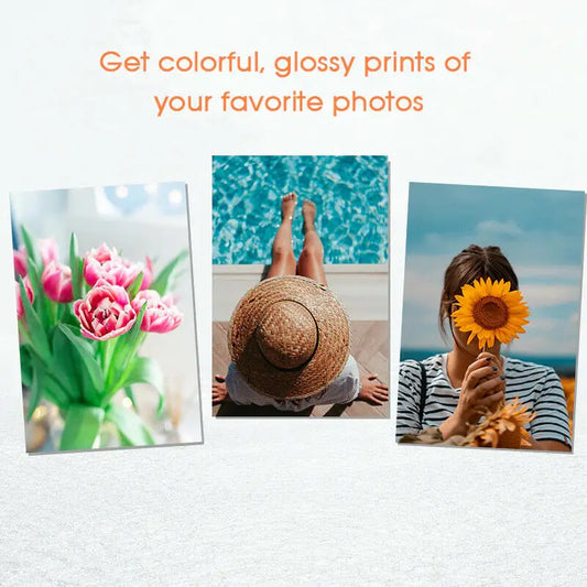 Compatible Canon KP-108IN 3 Color Ink 180 Sublimation Photo Paper 4*6" (100*148mm) for Canon Selphy CP1300 CP1200 CP900 Printer
