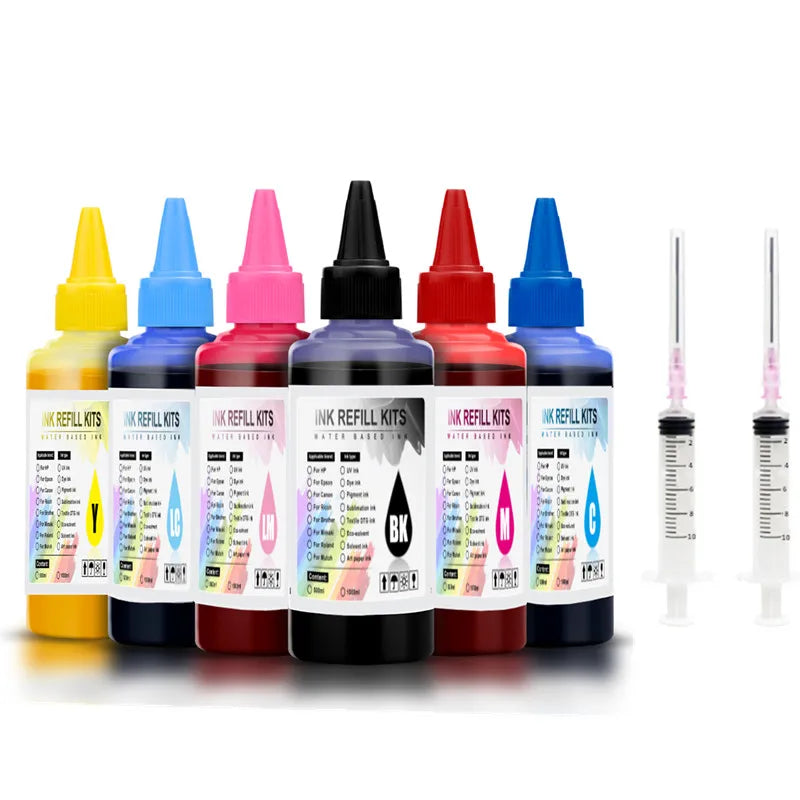 100ML Sublimation Ink For Epson Expression Photo HD XP-15000 XP15000 XP-15010 XP15010 XP-15080 XP15080 Printer