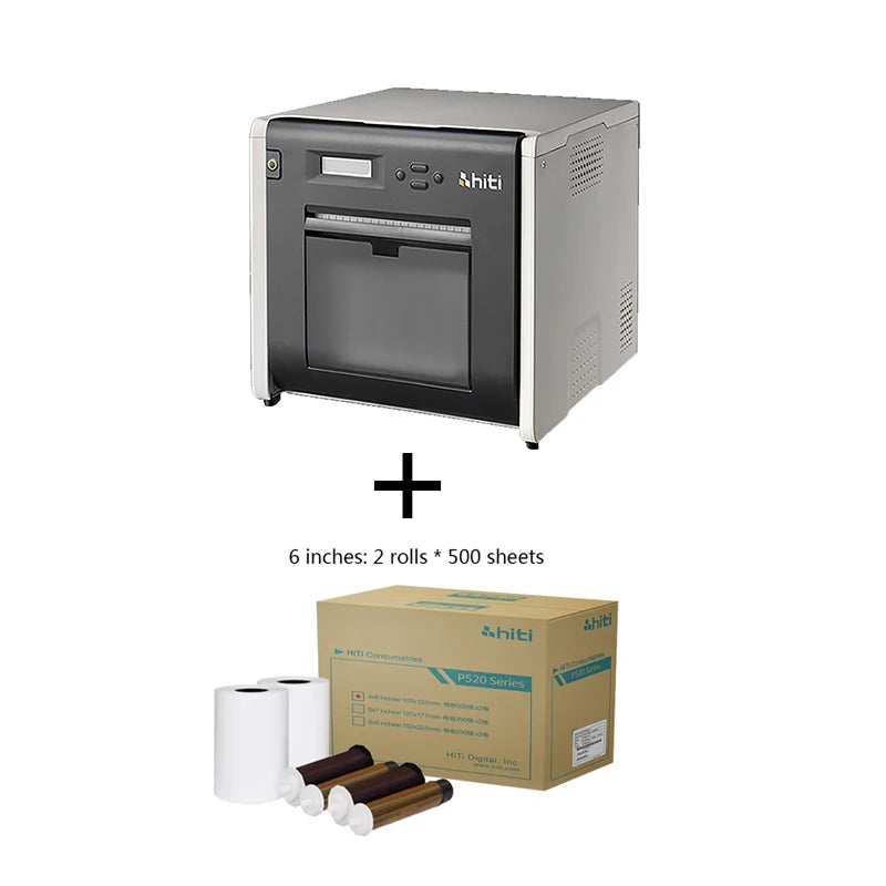 P525L thermal sublimation printer, snapshot printing machine, Thermal sublimation YMCO continuous tone output