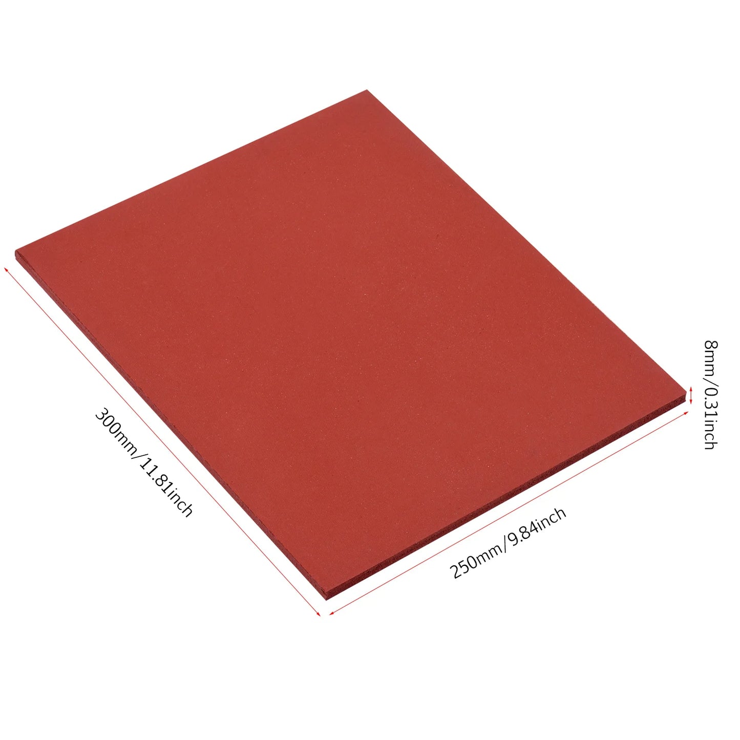 Heat Pressing Mat Silicone Rubber Pad High Temperature Resistant Plate Compatible For Easy Press 2 for Heat Press Machine