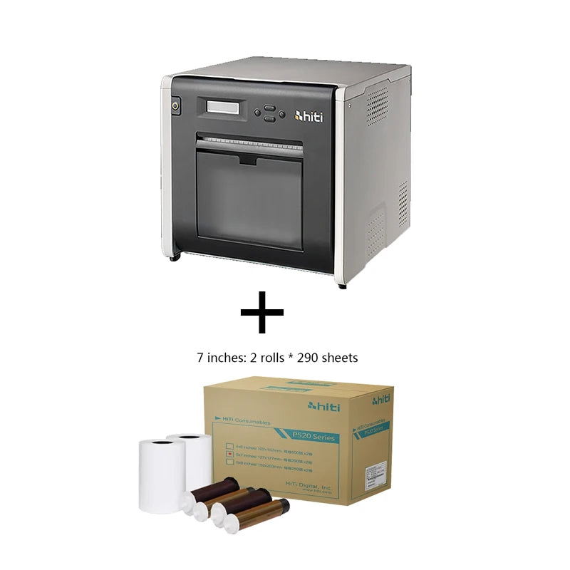 P525L thermal sublimation printer, snapshot printing machine, Thermal sublimation YMCO continuous tone output