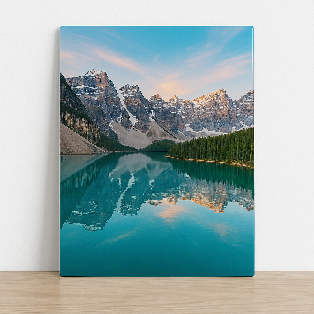 Impression photo personnalisée sur métal