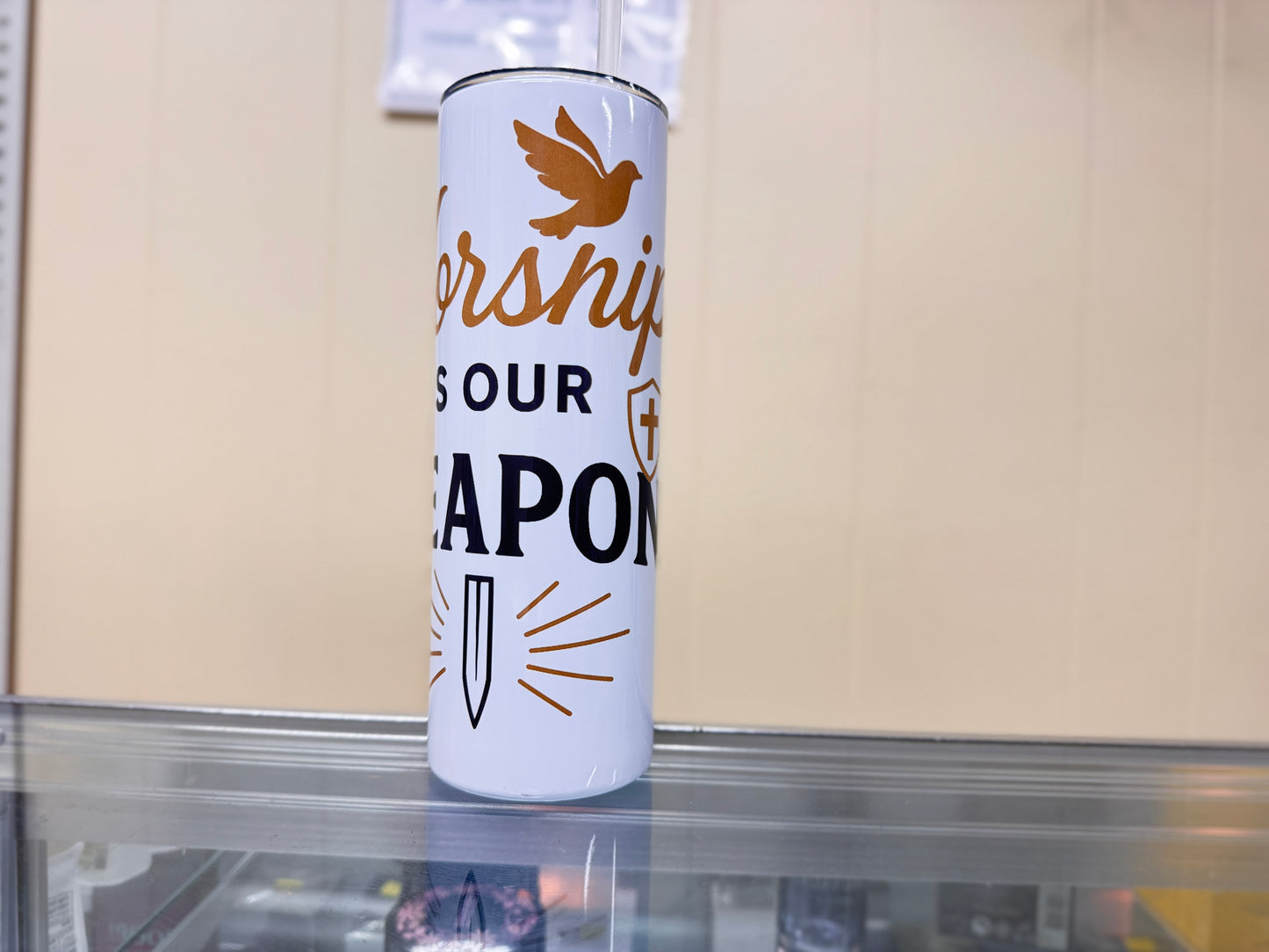 WORSHIPER'S PERSONALIZED TUMBLERS