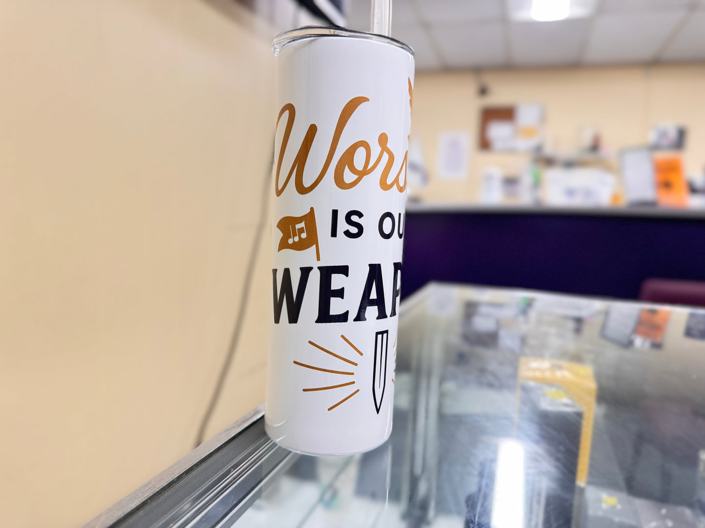 WORSHIPER'S PERSONALIZED TUMBLERS