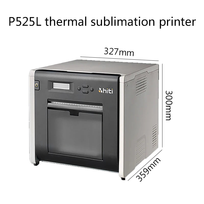 P525L thermal sublimation printer, snapshot printing machine, Thermal sublimation YMCO continuous tone output