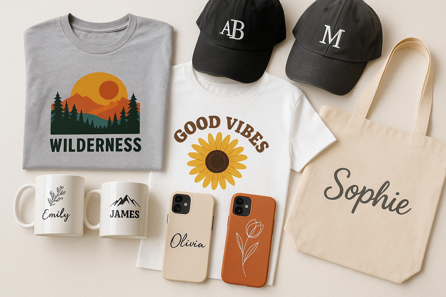 personalized merch